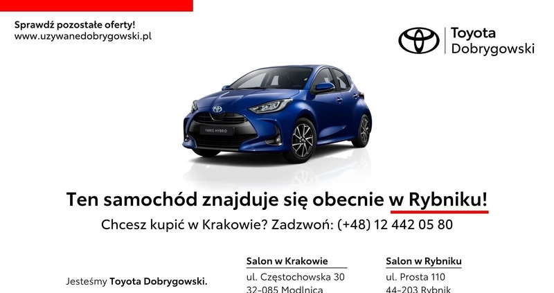 Toyota Yaris cena 83850 przebieg: 11502, rok produkcji 2020 z Lębork małe 596